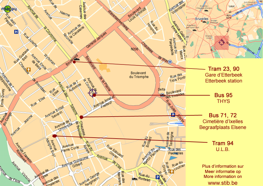 Plan d'acces / Map